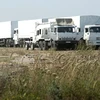 Bộ Quốc phòng Nga bác tin đưa xe quân sự vào Ukraine