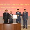 Trao giấy phép đầu tư dự án 1,4 tỷ USD của Samsung vào Việt Nam
