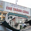 Hà Nội tạm dừng xây chợ-trung tâm thương mại Thành Công
