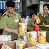 Nam Định thu 1,5 tấn hóa chất thực phẩm không rõ nguồn gốc
