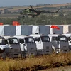 Đoàn xe viện trợ nhân đạo thứ 9 của Nga đã tới Donetsk