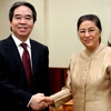 Đoàn cấp cao Ngân hàng Nhà nước Việt Nam thăm Lào