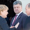Thủ tướng Đức điện đàm với Tổng thống Nga và Ukraine