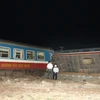 [Photo] Tai nạn tàu hỏa trên đường sắt Bắc-Nam làm chết 1 người