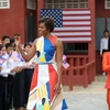Đệ nhất Phu nhân Mỹ kết thúc chuyến thăm Campuchia