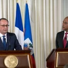Tổng thống Pháp Hollande cam kết hỗ trợ Haiti phát triển kinh tế