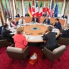 Các đại diện cấp cao G7 tại cuộc gặp. (Nguồn: AFP/TTXVN)