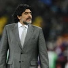 Huyền thoại bóng đá Argentina Diego Maradona. (Nguồn: AFP/TTXVN)