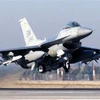 Máy bay chiến đấu Mỹ xuất kích không kích IS ở Syria. (Nguồn: AFP)