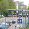 Một trạm kiểm soát cửa khẩu biên giới Nga-Estonia. (Nguồn: news.err.ee)