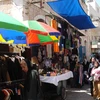 Một khu chợ của người Palestine. (Nguồn: patwoods.wordpress.com)