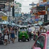 Một khu phố du lịch ở Bangkok. (Nguồn: AFP)