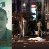 Nghi can Abudusataer Abudureheman và hiện trường vụ đánh bom ở Bangkok. (Nguồn: bangkokpost.com)