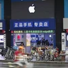 Một cửa hàng giả Apple Store ở Trung Quốc. (Nguồn: indiatoday.intoday.in)