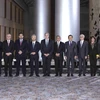 Trưởng đoàn các nước tham gia đàm phán TPP chụp ảnh chung tại hội nghị tại Atlanta ngày 1/10. (Nguồn: Reuters/TTXVN)