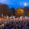 Biểu tình ở thành phố Erfurt, thủ phủ bang Thueringen, miền Trung nước Đức để phản đối chính sách nhập cư của chính phủ liên bang. (Nguồn: spiegel.de)