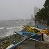 Bão Koppu đổ vào bờ biển miền Trung Philippines. (Nguồn: AP)