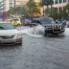 Mưa lớn gây ngập lụt ở Đà Nẵng ngày 15/10. Ảnh minh họa (Ảnh: Lê Lâm/TTXVN) 