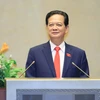 Thủ tướng Chính phủ Nguyễn Tấn Dũng trả lời chất vấn. (Ảnh: Doãn Tấn/TTXVN) 