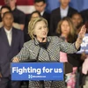 Cựu Ngoại trưởng Mỹ Hillary Clinton phát biểu vận động bầu cử ở Texas. (Nguồn: AFP)