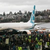 Boeing 737MAX trong ngày ra mắt. (Nguồn: Boeing)