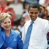 Cựu Ngoại trưởng Hillary Clinton và Tổng thống Mỹ Obama. (Nguồn: ​Getty)