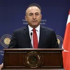 Ngoại trưởng Thổ Nhĩ Kỳ Mevlut Cavusoglu. (Nguồn: AFP