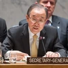 Tổng Thư ký Liên hợp quốc Ban Ki-moon. (Nguồn: AFP).