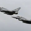 Máy bay chiến đấu Typhoon của Không quân Hoàng gia Anh. (Nguồn: Reuters)