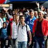 Người tị nạn đến Đức. (Nguồn: nbcnews.com)