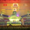Tượng Phật ngọc Hòa bình thế giới. (Ảnh: Thùy Dung/TTXVN)