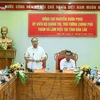 Thủ tướng Nguyễn Xuân Phúc phát biểu kết luận tại cuộc làm việc với lãnh đạo chủ chốt tỉnh Đắk Lắk. (Ảnh: Thống Nhất/TTXVN)