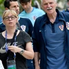 Iva Olivari (bên trái) giờ đây là một phần của đội tuyển Croatia ở EURO 2016. (Nguồn: CROPIX)