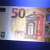 Tiền giấy mệnh giá 50 euro mới. (Nguồn: AFP)