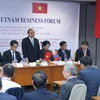 Thủ tướng Chính phủ Nguyễn Xuân Phúc phát biểu tại Diễn đàn doanh nghiệp Mông Cổ-Việt Nam. (Ảnh: Thống Nhất/TTXVN)