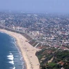 Một đoạn bờ biển Los Angeles. (Nguồn: beacheszone.com)