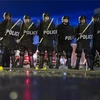 Cảnh sát chống bạo động ở Baltimore, bang Maryland. (Nguồn: AP)