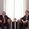 Thủ tướng Israel Benjamin Netanyahu gặp Thủ tướng Hà Lan Marrk Rutte. (Nguồn: GPO)