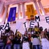 Người biểu tình phản đối Chính phủ ở Brazil. (Nguồn: Reuters)