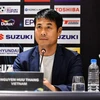 Huấn luyện viên Nguyễn Hữu Thắng nhận định Campuchia không phải là đối thủ dễ bị đánh bại. (Nguồn: affsuzukicup.com)