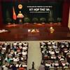 Quang cảnh kỳ họp lần thứ 3 Hội đồng Nhân dân Thành phố Hồ Chí Minh khóa IX. (Ảnh: Thanh Vũ/TTXVN)