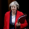 Thủ tướng Anh Theresa May tới dự phiên họp chất vấn tại Nghị viện ở London ngày 23/11. (Nguồn: AP/TTXVN)