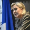 Chủ tịch đảng cực hữu Mặt trận Dân tộc (FN), Marine Le Pen. (Nguồn: AFP)