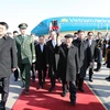 Hình ảnh lễ đón Tổng Bí thư Nguyễn Phú Trọng ở sân bay Bắc Kinh