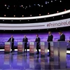Các ứng cử viên cánh tả tranh luận truyền hình trực tiếp. (Nguồn: AFP)