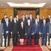 Tổng Bí thư Nguyễn Phú Trọng và các đại biểu chụp ảnh chung. (Ảnh:Trí Dũng/TTXVN)