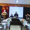 Quang cảnh buổi họp báo. (Ảnh: Nguyễn Công Hải/TTXVN)
