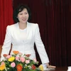 Thứ trưởng Bộ Công Thương Hồ Thị Kim Thoa. (Nguồn: Vietnam+)