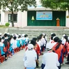 Một buổi sinh hoạt ngoại khóa ở trường trung học cơ sở Trần Quốc Toản (thành phố Hạ Long). (Nguồn: baoquangninh.com.vn)