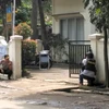 Cảnh sát đấu súng với nghi phạm đánh bom ở Bandung, Indonesia. (Nguồn: dailystar.co.uk)